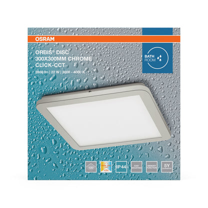 LED stropné svietidlo 22W IP44 4000K 120° – stropné LED svietidlo OSRAM