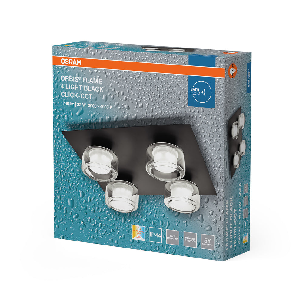 LED stropné svietidlo 22W IP44 4000K 115° – stropné LED svietidlo OSRAM