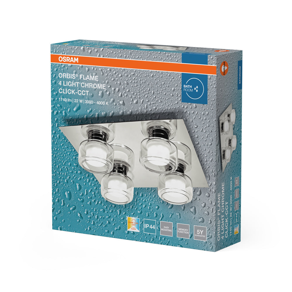 LED stropné svietidlo 22W IP44 4000K 115° – stropné LED svietidlo OSRAM