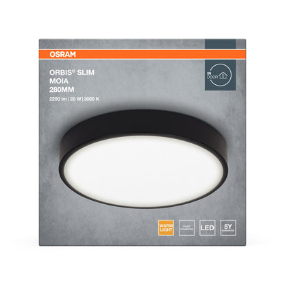 LED stropné svietidlo 20W IP20 3000K 120° – stropné LED svietidlo OSRAM