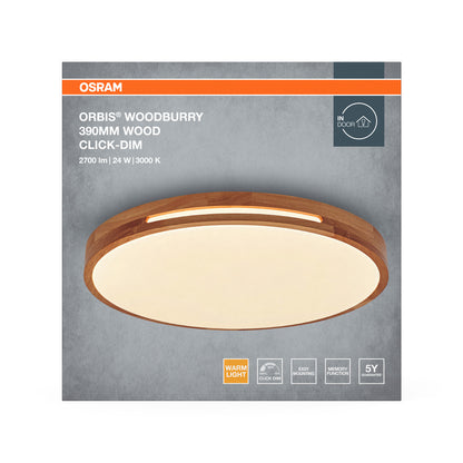 LED stropné svietidlo 24W IP20 3000K 120° – stropné LED svietidlo OSRAM