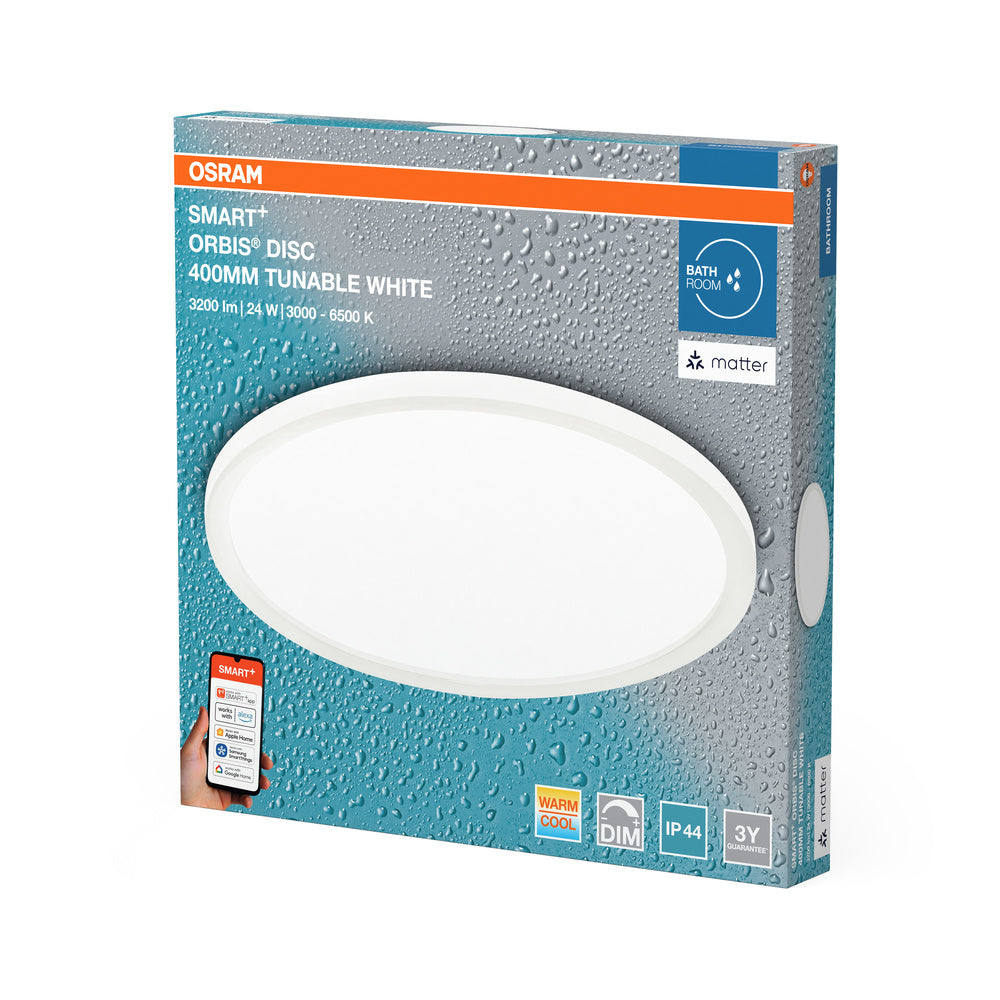LED stropné svietidlo 24W IP44 6500K 110° – stropné LED svietidlo OSRAM