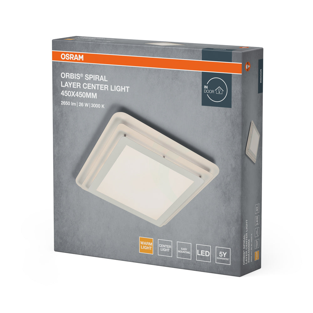 LED stropné svietidlo 26W IP20 3000K – stropné LED svietidlo OSRAM