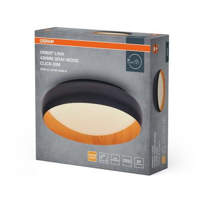 LED stropné svietidlo 24W IP20 3000K 120° – stropné LED svietidlo OSRAM