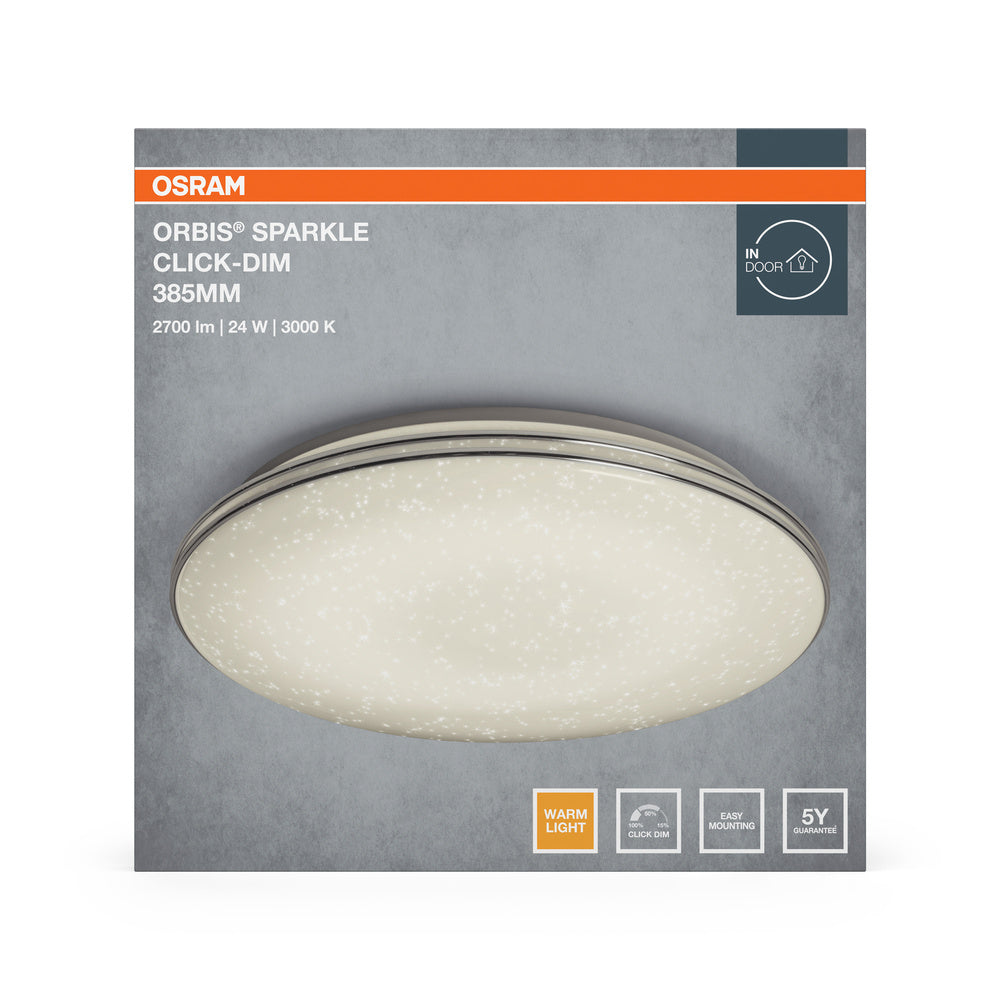 LED stropné svietidlo 24W IP20 3000K 120° – stropné LED svietidlo OSRAM