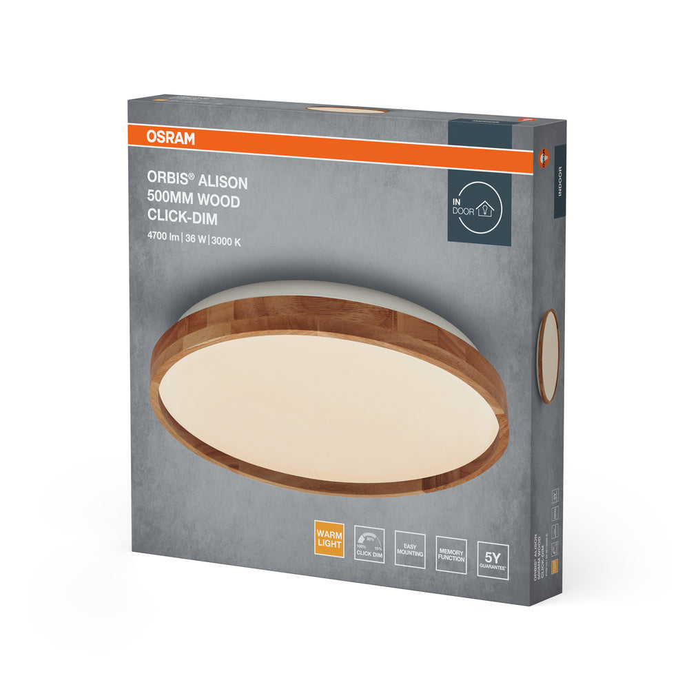 LED stropné svietidlo 36W IP20 3000K 120° – stropné LED svietidlo OSRAM