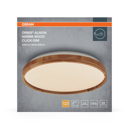 LED stropné svietidlo 36W IP20 3000K 120° – stropné LED svietidlo OSRAM