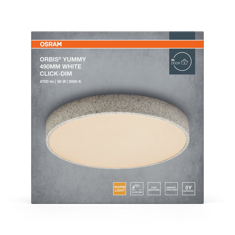 LED stropné svietidlo 36W IP20 3000K 120° – stropné LED svietidlo OSRAM