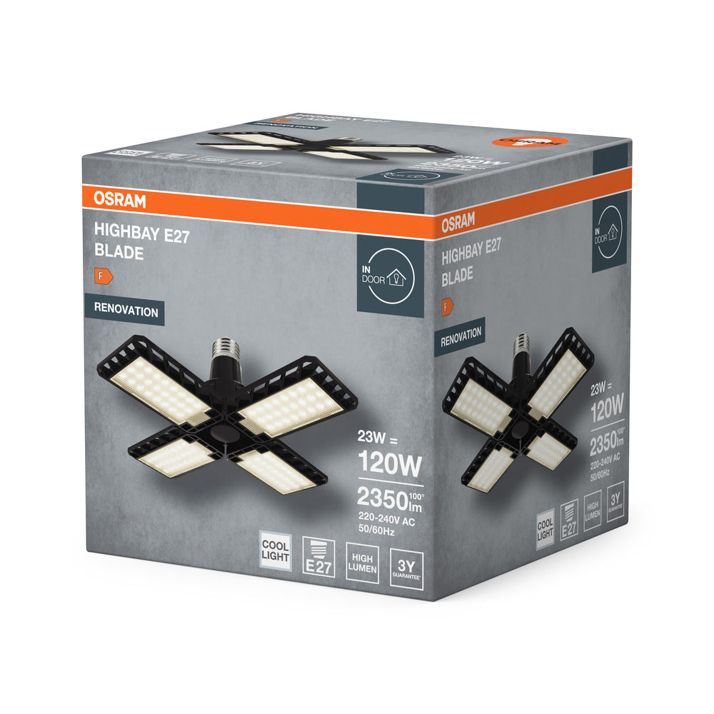 LED High Bay 23W IP20 4000K 100° – priemyselné LED svietidlo OSRAM