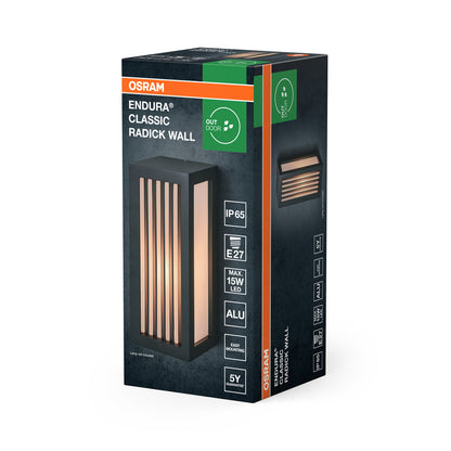 LED nástenné svietidlo IP65 – nástenné LED svietidlo OSRAM