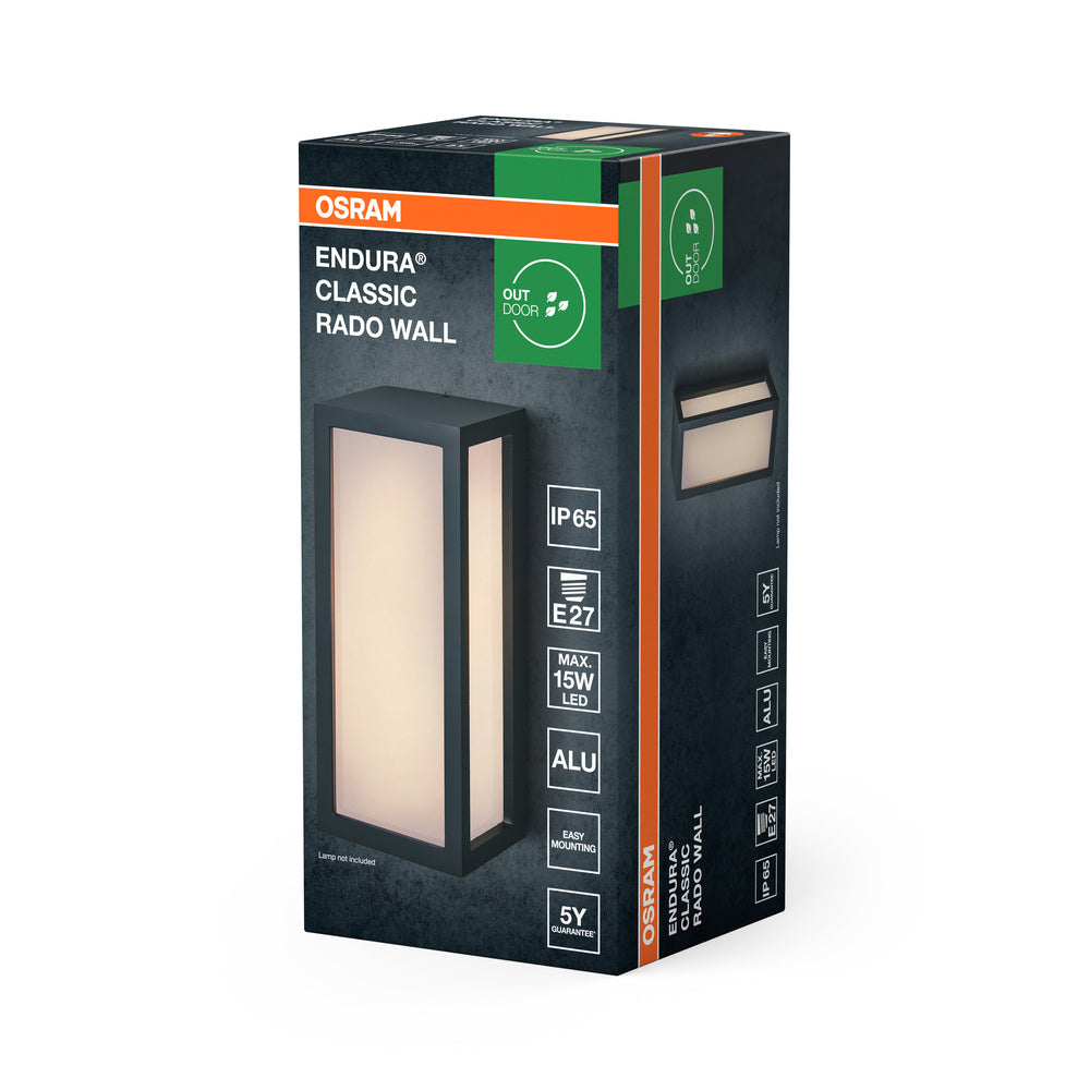 LED nástenné svietidlo IP65 – nástenné LED svietidlo OSRAM