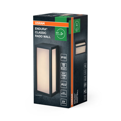 LED nástenné svietidlo IP65 – nástenné LED svietidlo OSRAM