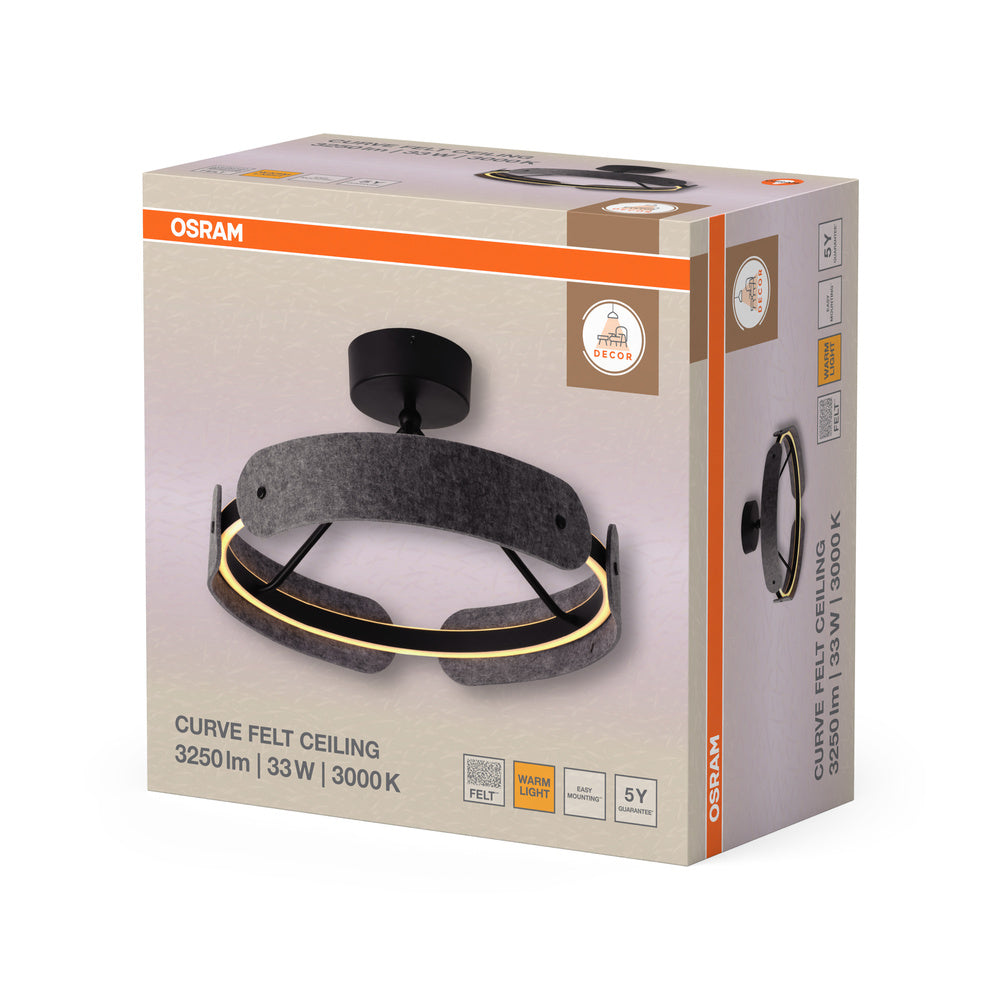 LED stropné svietidlo 33W IP20 3000K 90° – stropné LED svietidlo OSRAM