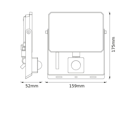 LED reflektor 30W IP65 4000K 105° – vonkajšie LED svietidlo BELLALUX