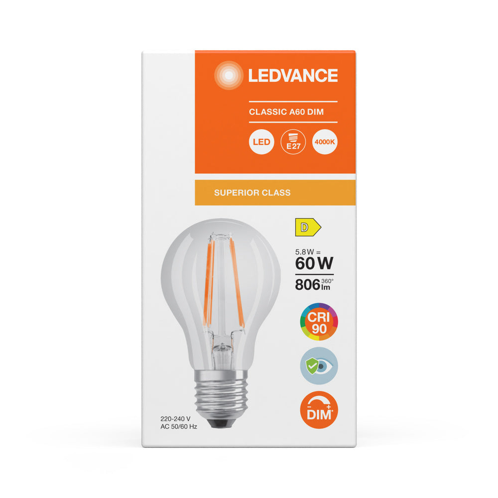 LED stropné svietidlo 5.8W IP20 4000K 300° – stropné LED svietidlo LEDVANCE