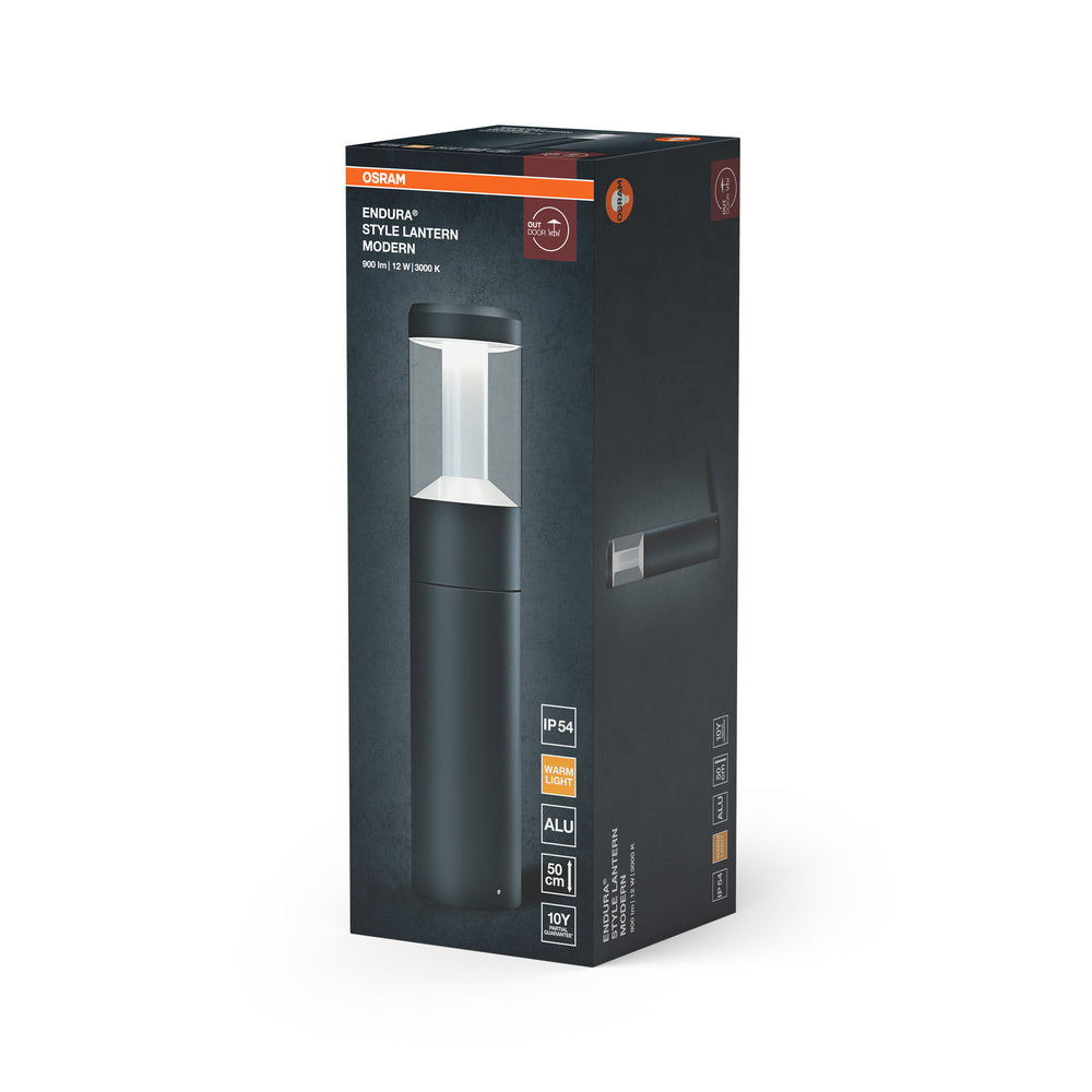 LED pouličné osvetlenie 12W IP44 3000K 360° – pouličné LED svietidlo OSRAM