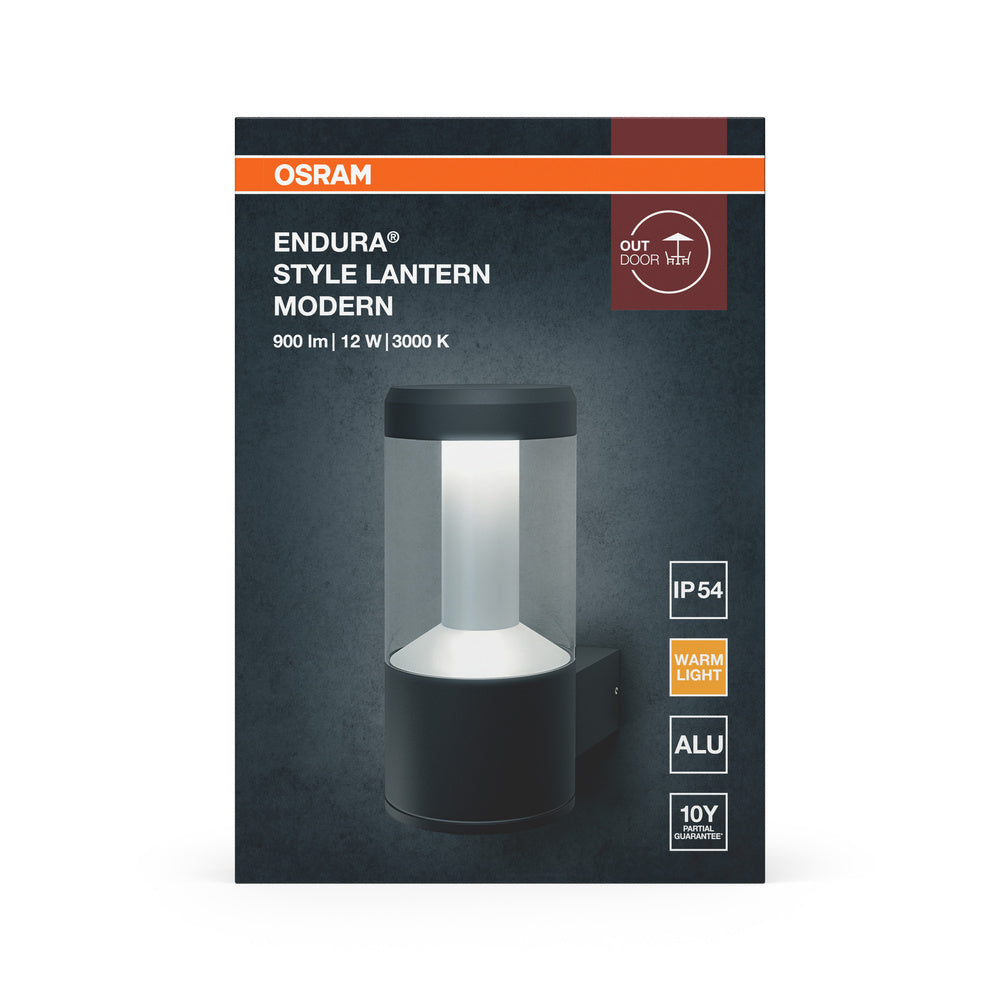 LED pouličné osvetlenie 12W IP44 3000K 360° – pouličné LED svietidlo OSRAM