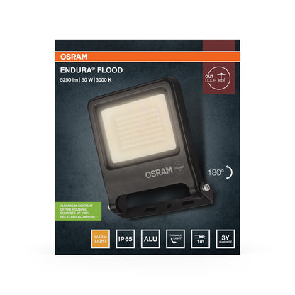 LED reflektor 50W IP65 3000K 110° – vonkajšie LED svietidlo OSRAM