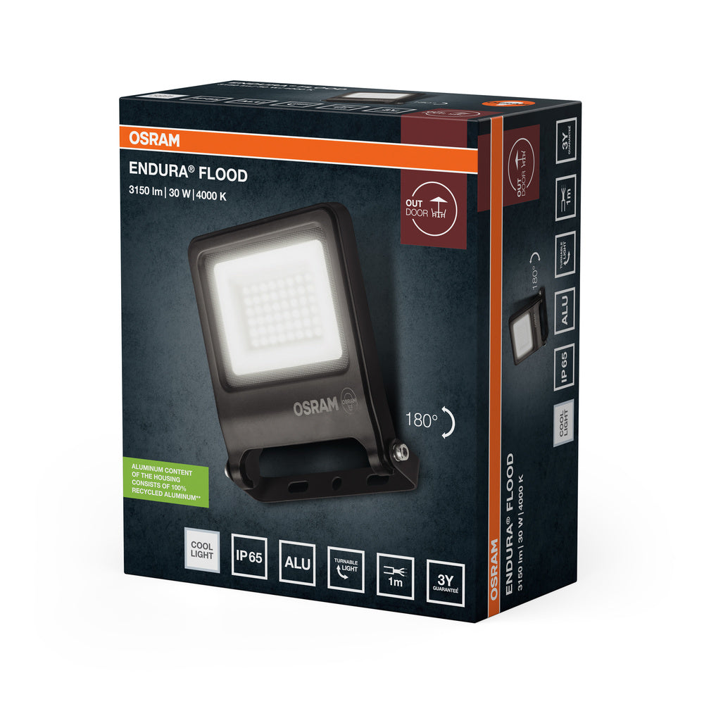 LED reflektor 30W IP65 4000K 110° – vonkajšie LED svietidlo OSRAM