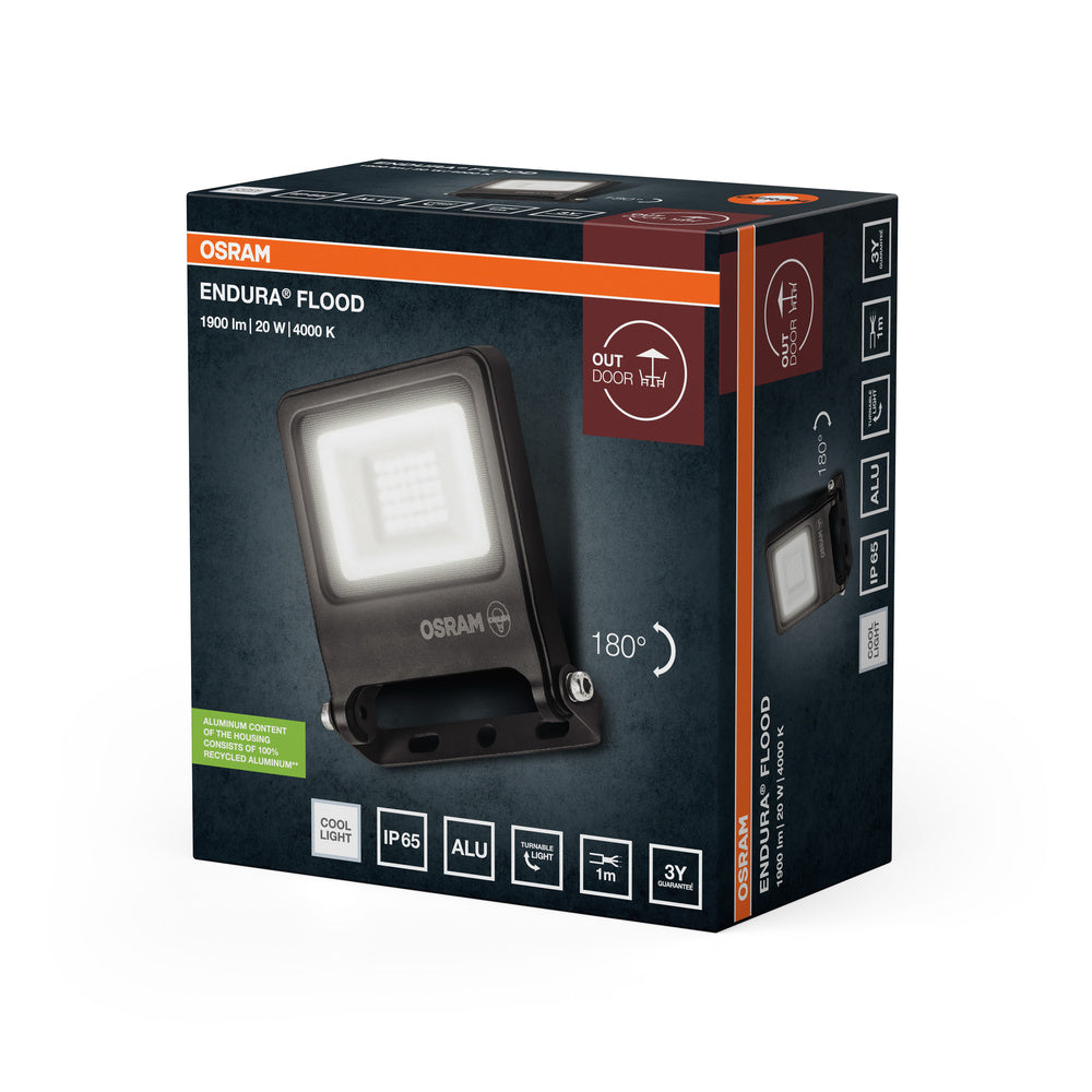 LED reflektor 20W IP65 4000K 110° – vonkajšie LED svietidlo OSRAM