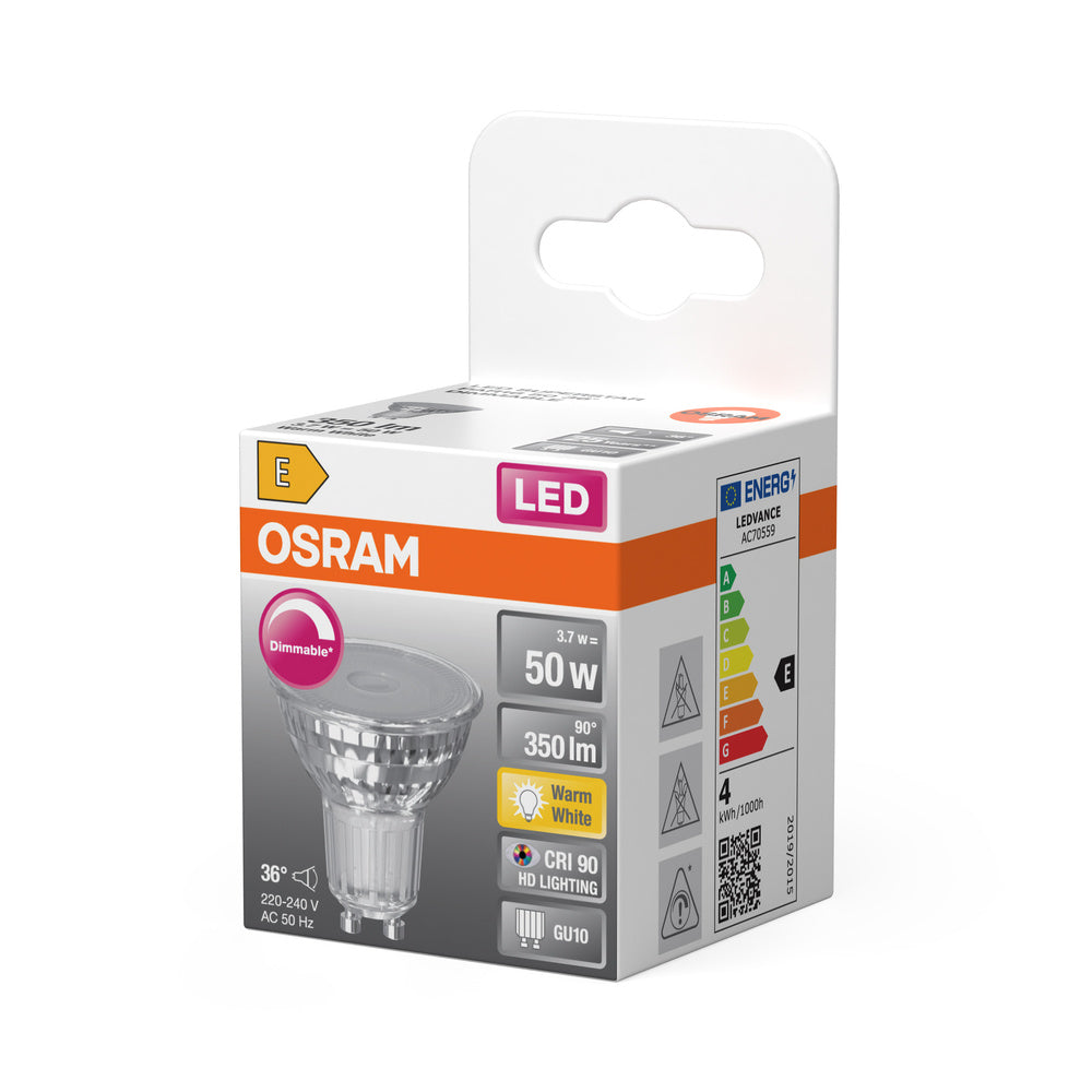 LED downlight 3.7W IP20 2700K 36° – zápustné LED svietidlo OSRAM