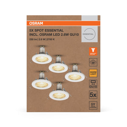 LED downlight 2.60W IP20 2700K 36° – zápustné LED svietidlo OSRAM