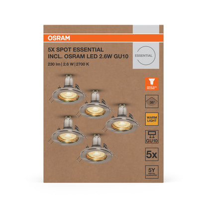 LED downlight 2.60W IP20 2700K 36° – zápustné LED svietidlo OSRAM