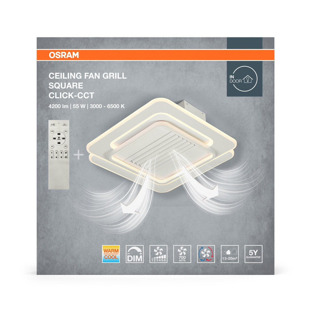 LED stropné svietidlo 55W IP20 6500K 500° – stropné LED svietidlo OSRAM
