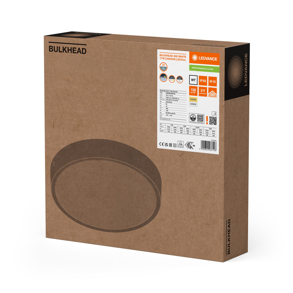 LED nástenné svietidlo 17W IP65 3000K 120° – nástenné LED svietidlo LEDVANCE