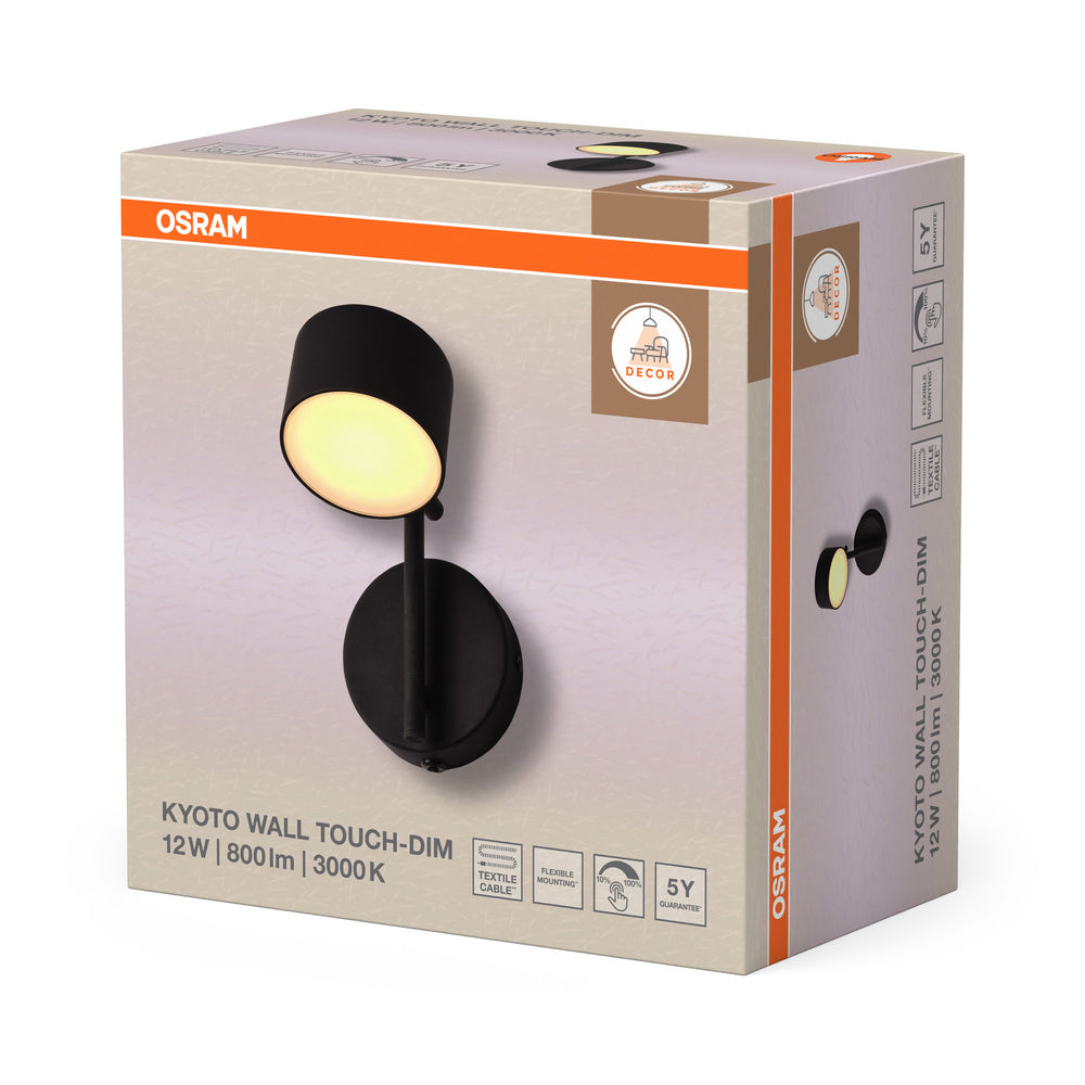 LED nástenné svietidlo 12W IP20 3000K 120° – nástenné LED svietidlo OSRAM