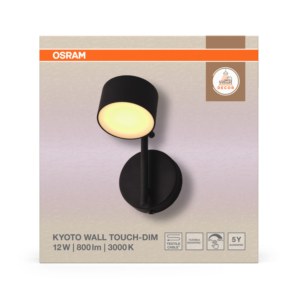 LED nástenné svietidlo 12W IP20 3000K 120° – nástenné LED svietidlo OSRAM