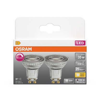 LED downlight 2.4W IP20 2700K 36° – zápustné LED svietidlo OSRAM