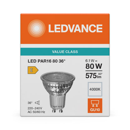 LED downlight 6.1W IP20 4000K 36° – zápustné LED svietidlo LEDVANCE