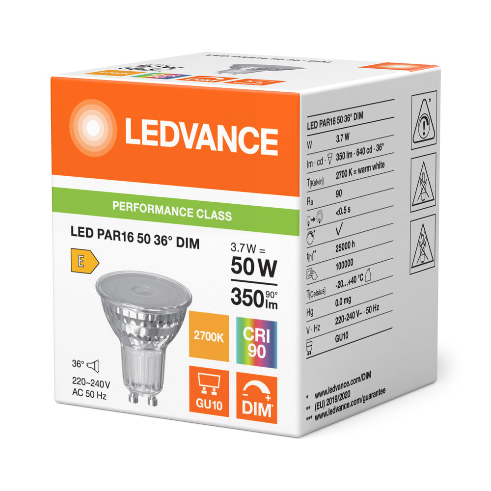 LED downlight 3.7W IP20 2700K 36° – zápustné LED svietidlo LEDVANCE