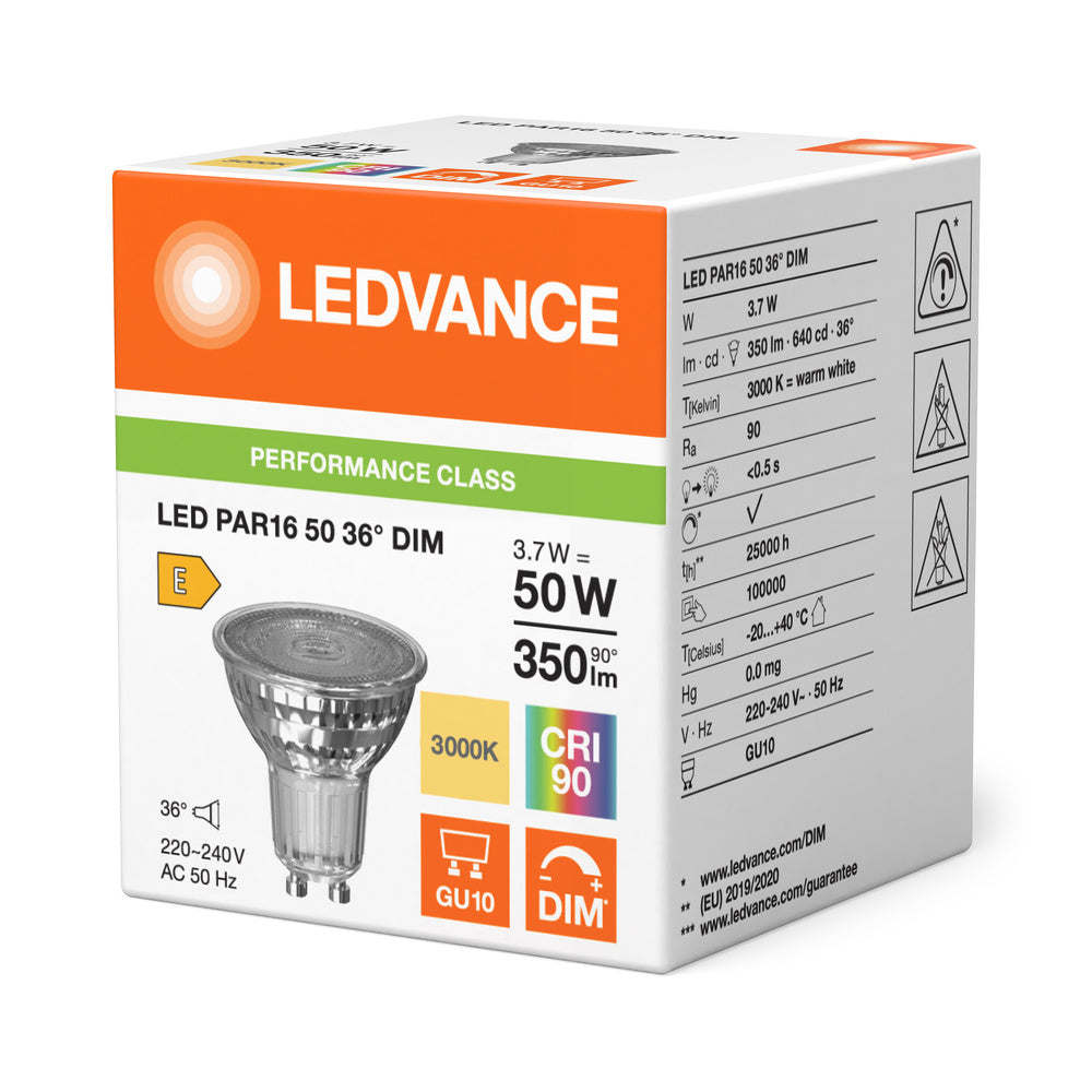 LED downlight 3.7W IP20 3000K 36° – zápustné LED svietidlo LEDVANCE