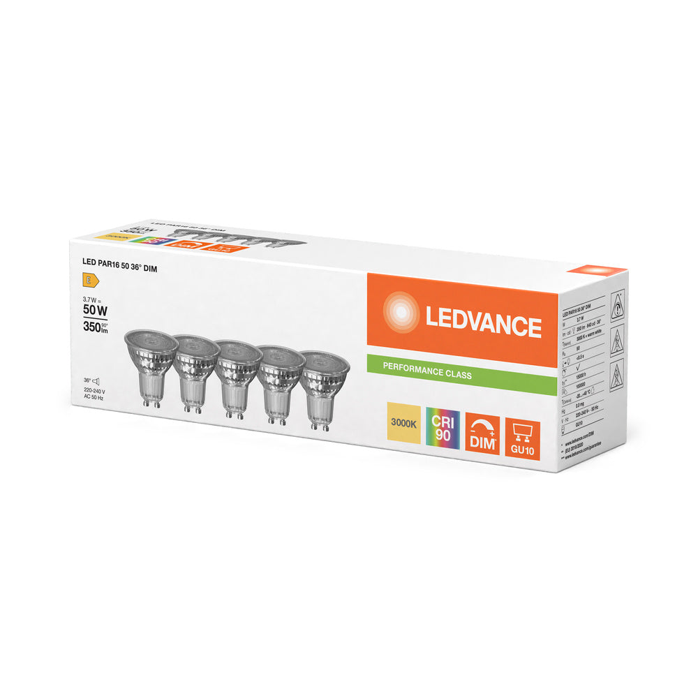 LED downlight 3.7W IP20 3000K 36° – zápustné LED svietidlo LEDVANCE