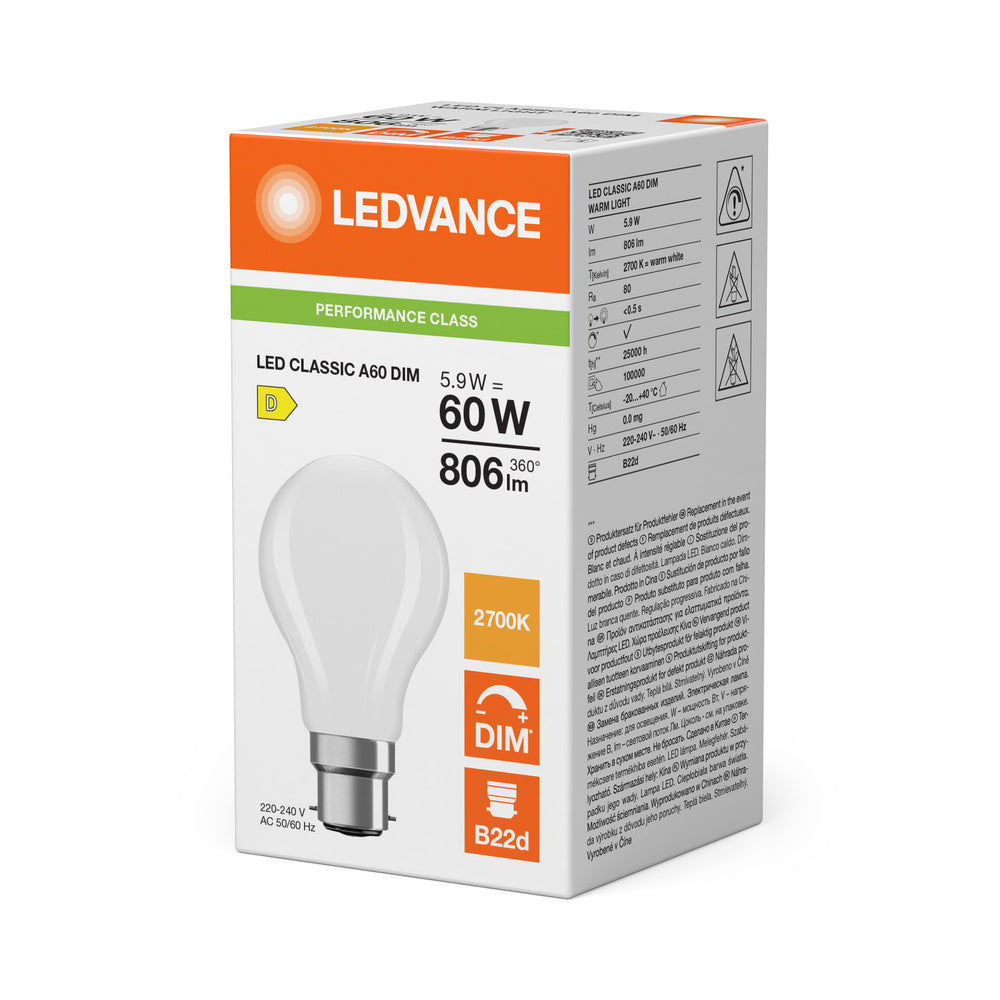 LED stropné svietidlo 5.9W IP20 2700K 300° – stropné LED svietidlo LEDVANCE