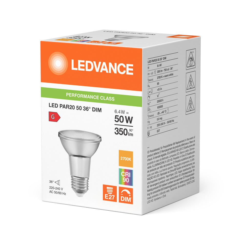 LED stropné svietidlo 6.4W IP20 2700K 36° – stropné LED svietidlo LEDVANCE