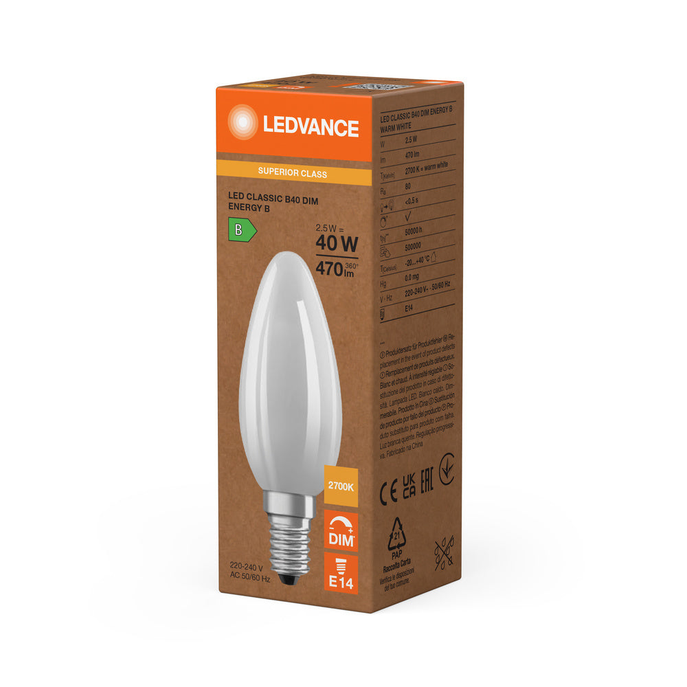 LED stropné svietidlo 2.5W IP20 2700K 300° – stropné LED svietidlo LEDVANCE