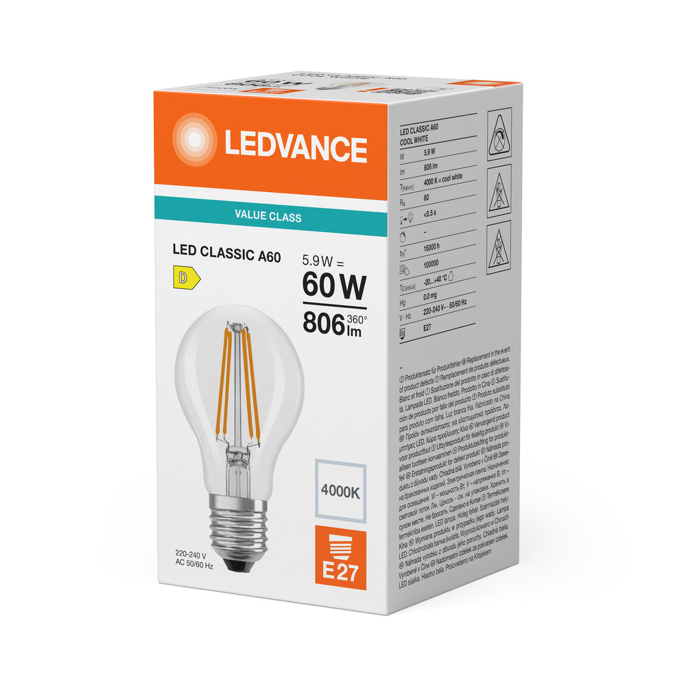 LED stropné svietidlo 5.9W IP20 4000K 300° – stropné LED svietidlo LEDVANCE