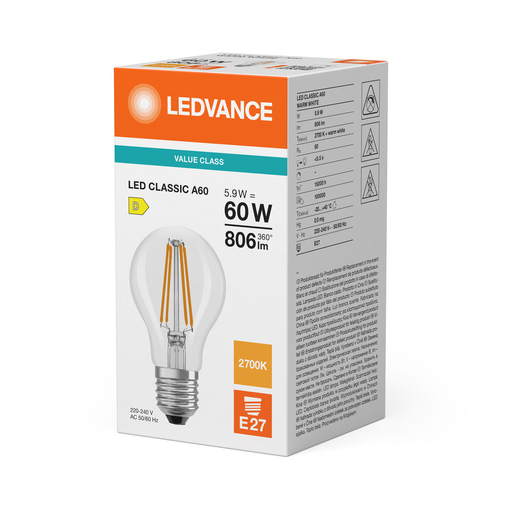 LED stropné svietidlo 5.9W IP20 2700K 300° – stropné LED svietidlo LEDVANCE