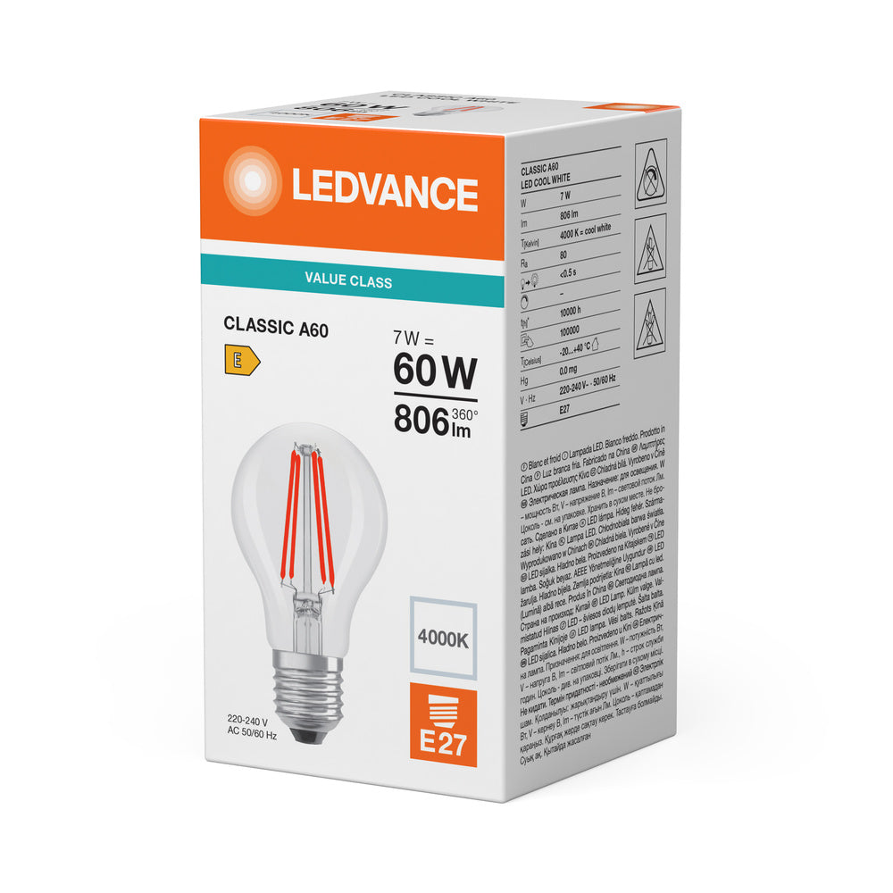 LED stropné svietidlo 7W IP20 4000K 300° – stropné LED svietidlo LEDVANCE