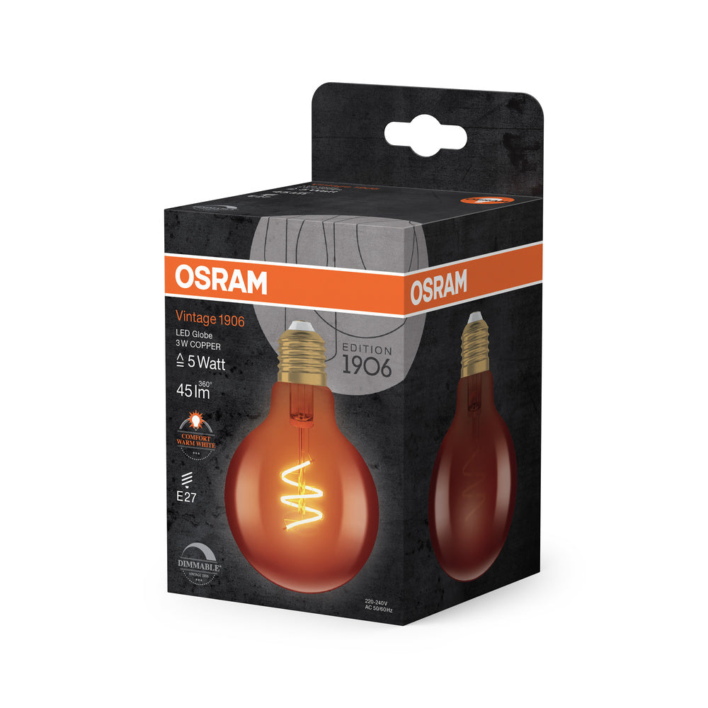 LED stropné svietidlo 3W IP20 1800K 300° – stropné LED svietidlo OSRAM