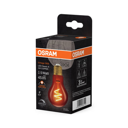 LED stropné svietidlo 3W IP20 1800K 300° – stropné LED svietidlo OSRAM