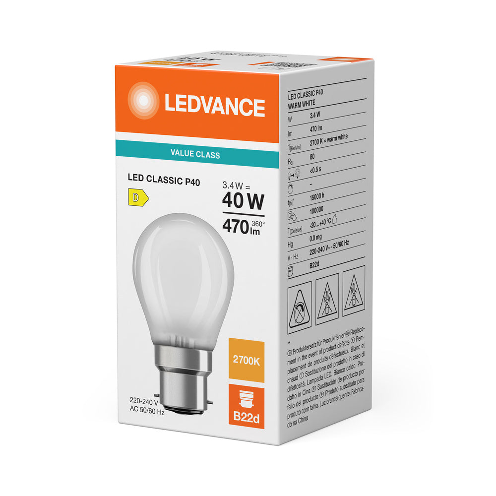 LED stropné svietidlo 3.4W IP20 2700K 300° – stropné LED svietidlo LEDVANCE