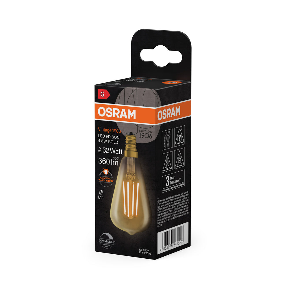 LED stropné svietidlo 4.8W IP20 2200K 320° – stropné LED svietidlo OSRAM