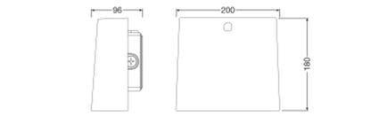 LED nástenné svietidlo 40W IP66 4000K 55° – nástenné LED svietidlo LEDVANCE