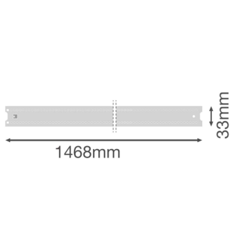 LED prachotesné svietidlo 39.33W 6500K 120° – priemyselné prachotesné svietidlo LEDVANCE