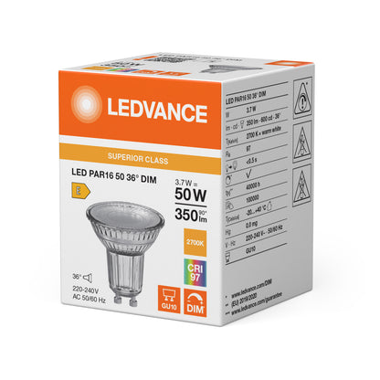 LED downlight 3.7W IP20 2700K 36° – zápustné LED svietidlo LEDVANCE