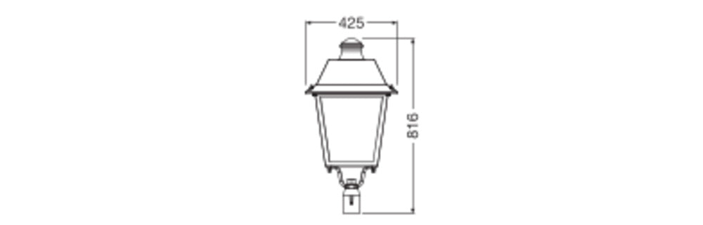 LED pouličné osvetlenie 60W IP66 3000K 140° – pouličné LED svietidlo LEDVANCE